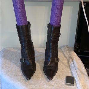 Brown High Heel Boots